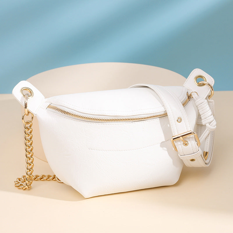 Women Retro Chest Fanny Bag, Fashion Casual Crossbody Bag