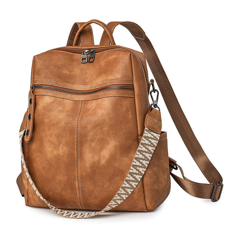 Women Korean 2026 New Minimalist Fashion Large Versatile Backpack