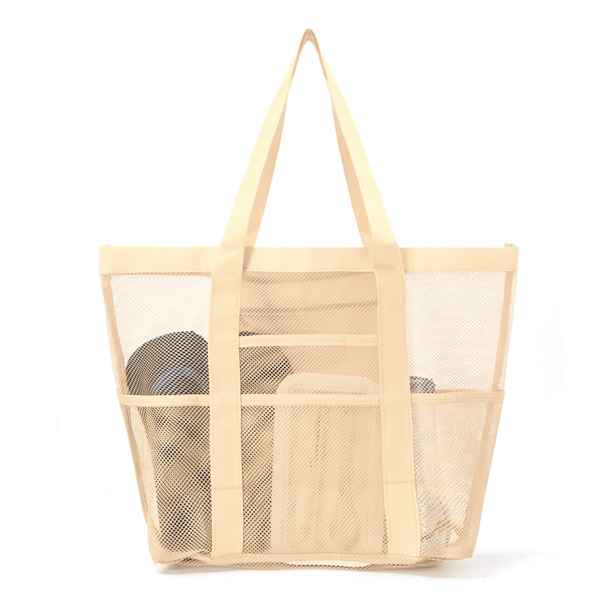 Large Capacity Mesh Beach Swimsuit Storage Bag