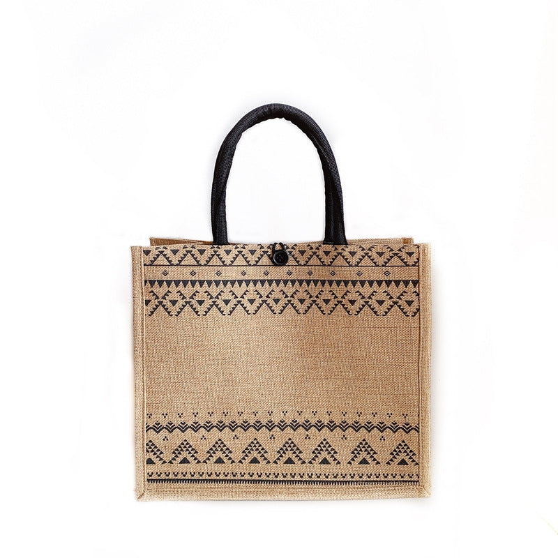 Linen Tote Bag Large Capacity Mommy Bag