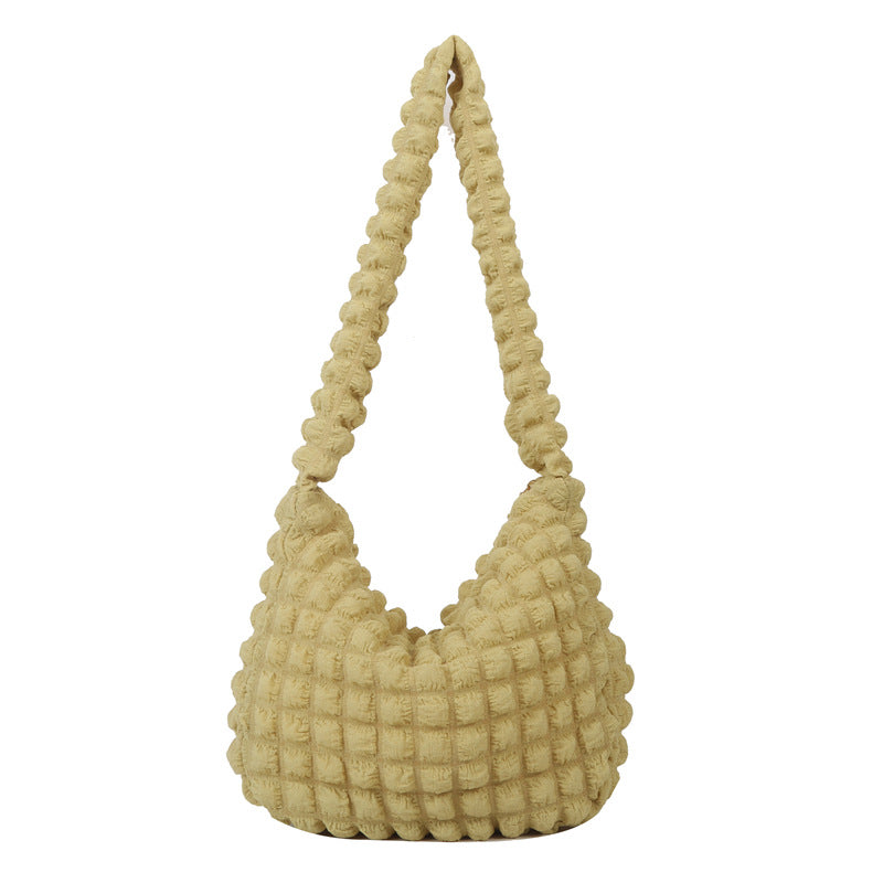 Bubble Flower Large Capacity Crossbody Bag