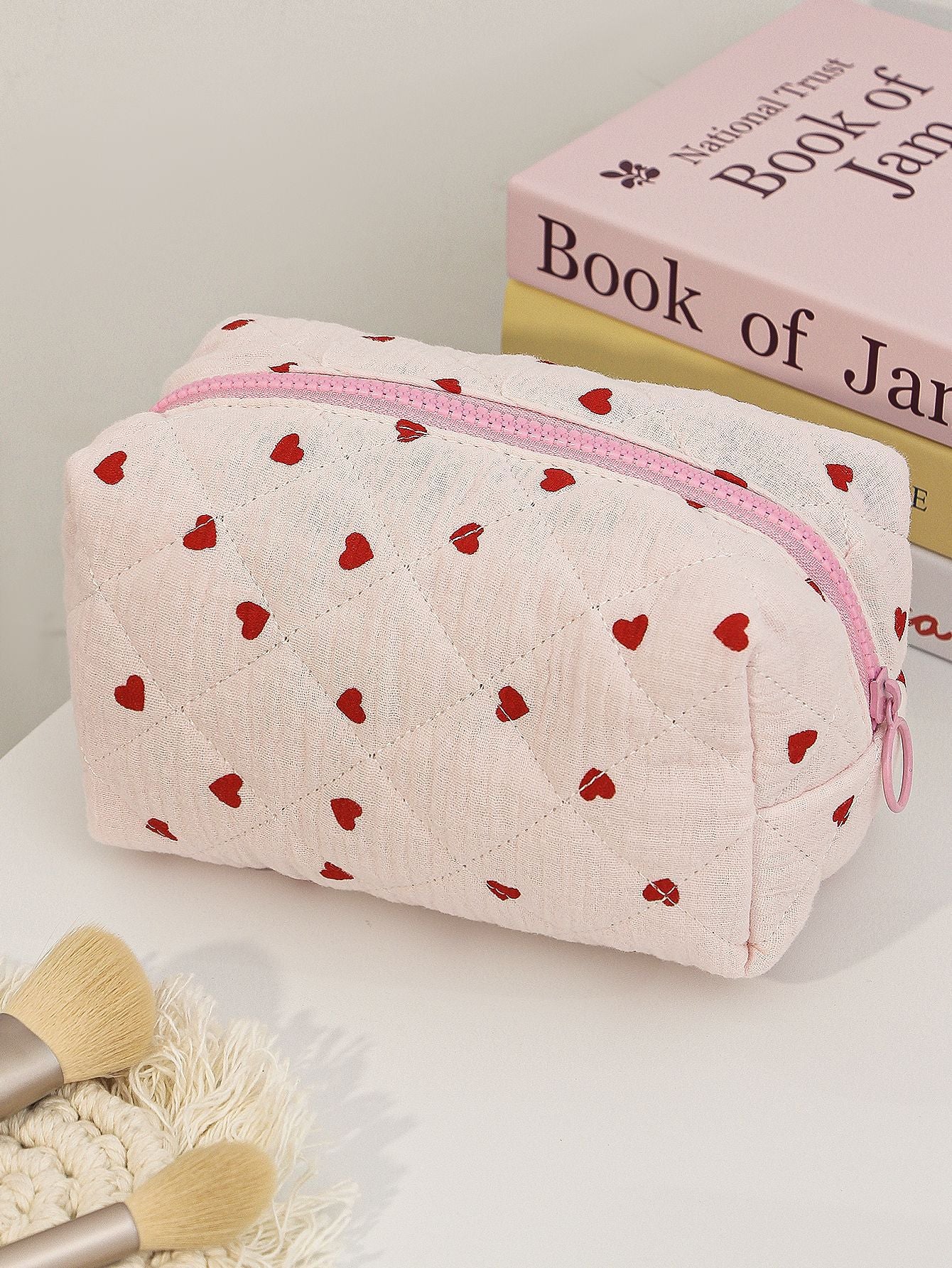 Zipper Stationery and Makeup Brush Storage Bag