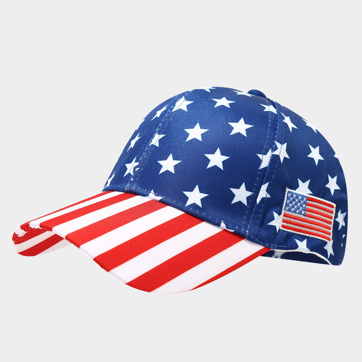 Independence Day Striped Star Baseball Cap