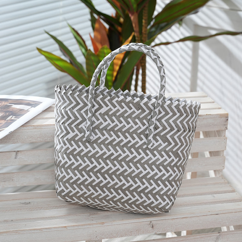 Handmade Plastic Woven Small Wedding Candy Bag