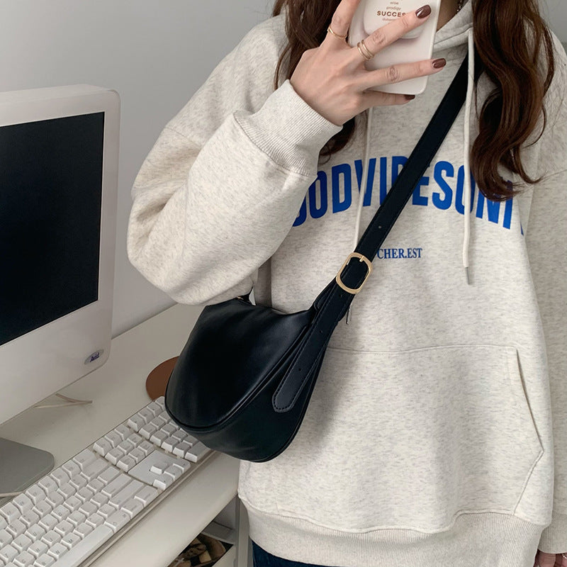 Women Casual Crossbody Dumpling Bag