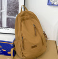 Women 2026 Large Capacity Canvas Backpack, Casual Travel Student School Bag