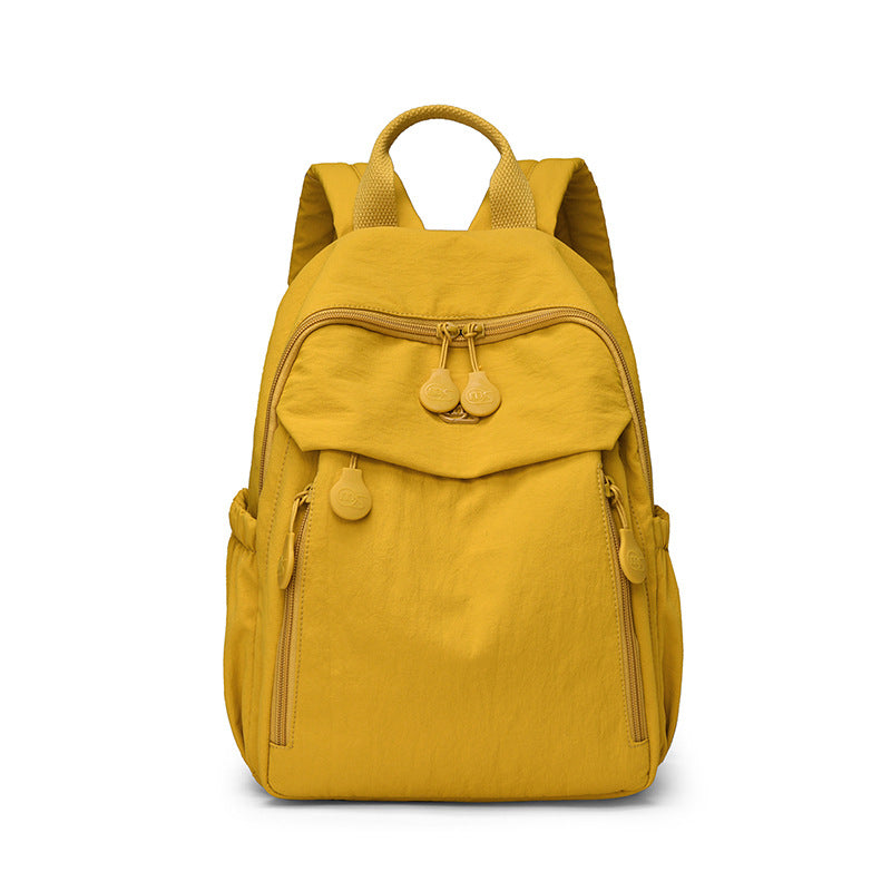Lightweight Multi Pocket Water Resistant Nylon Backpack