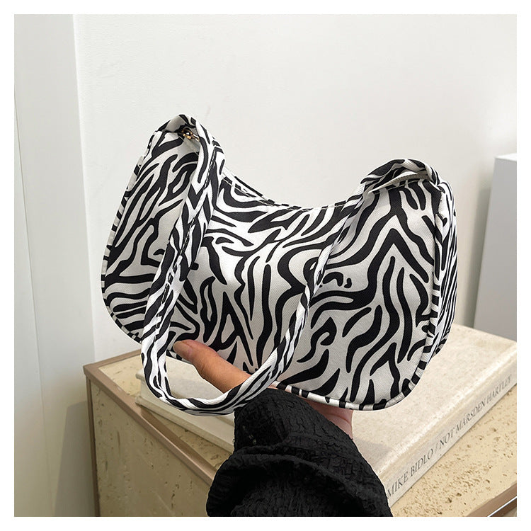 Leopard Print Underarm Bag