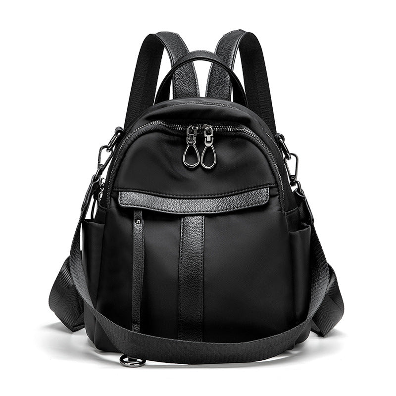 Anti-Theft Backpack For Women 2026 Spring New Easy To Wear Retro Oil Wax Leather Multi-Purpose Backpack Casual Travel Bag Commuting