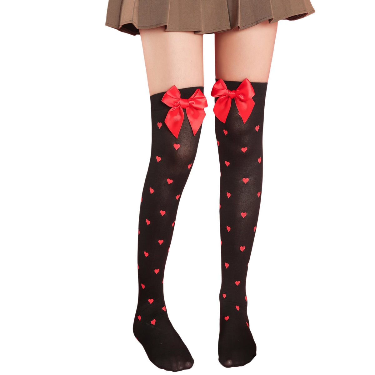 Christmas Halloween Party Knee high Socks Cosplay Apparel Accessories