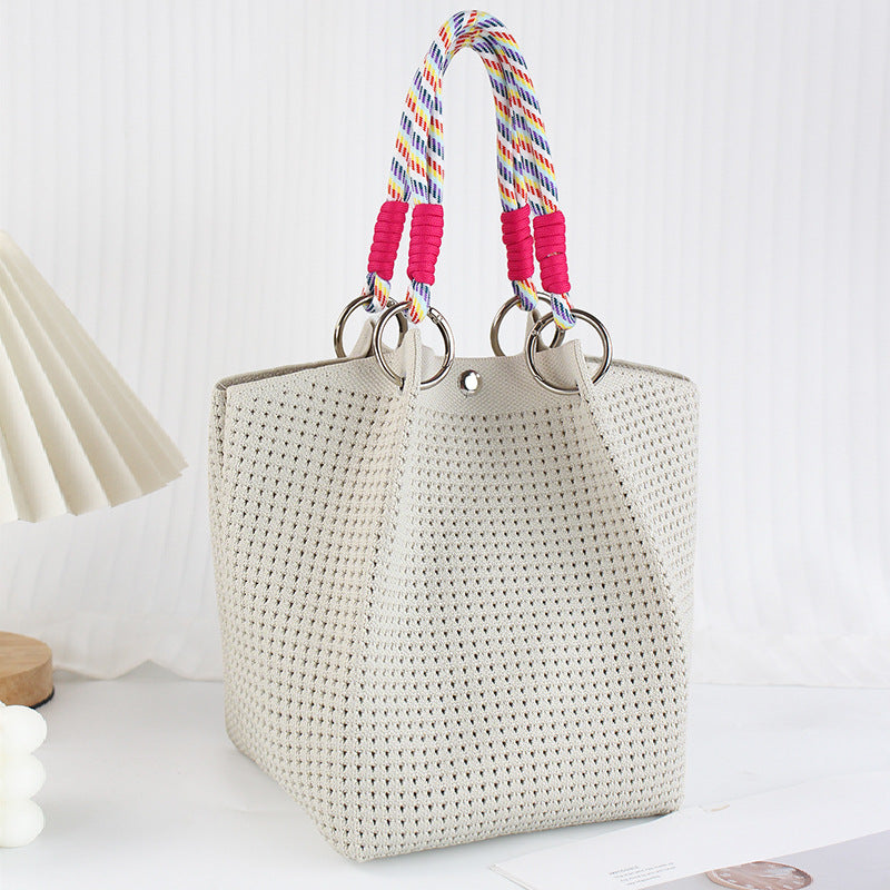 Beige Tote Bag color view