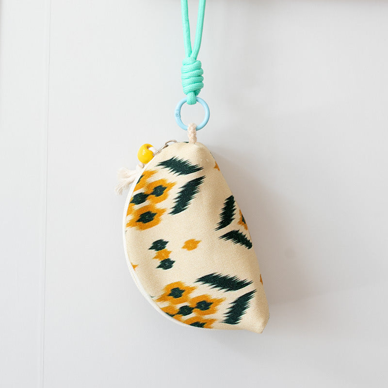 Women Ethnic Unique Lightweight Lipstick Sanitary Key Pouch