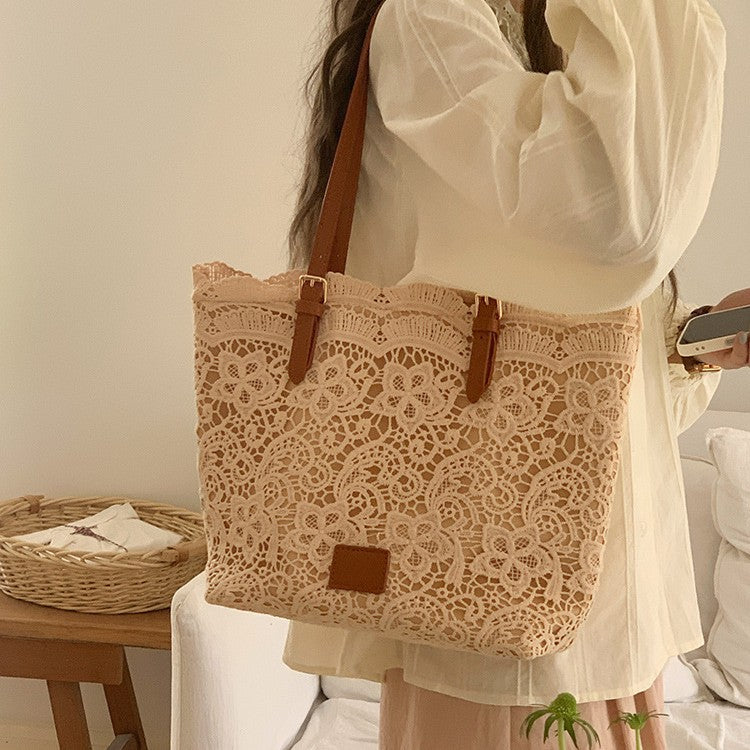 Fairy Lace Large Capacity Shoulder Tote Bag