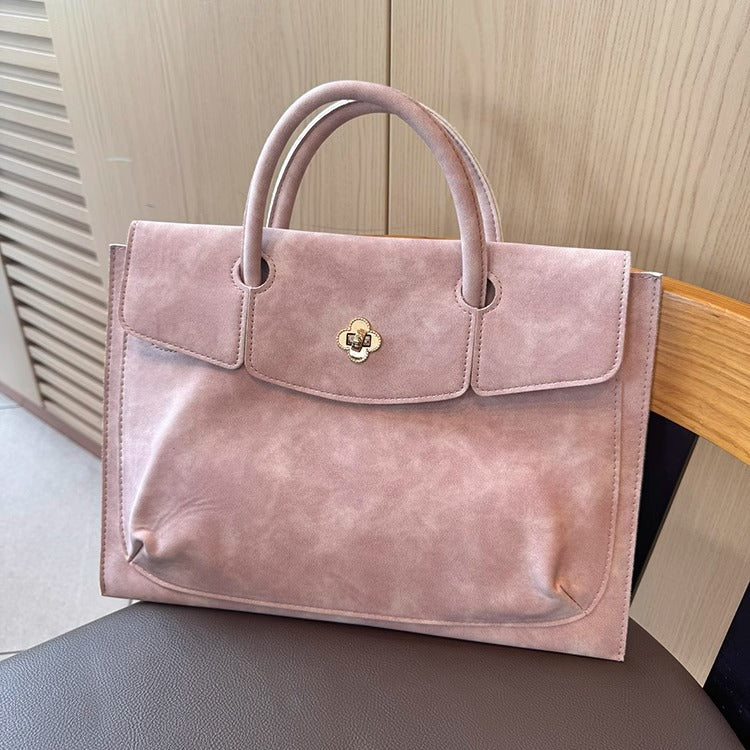 Vintage Large Work Laptop Tote Bag in 2 Sizes