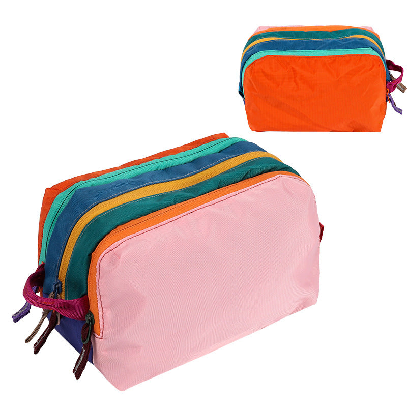 Embroidered Alpaca Dopamine Crossbody Cosmetic Bag