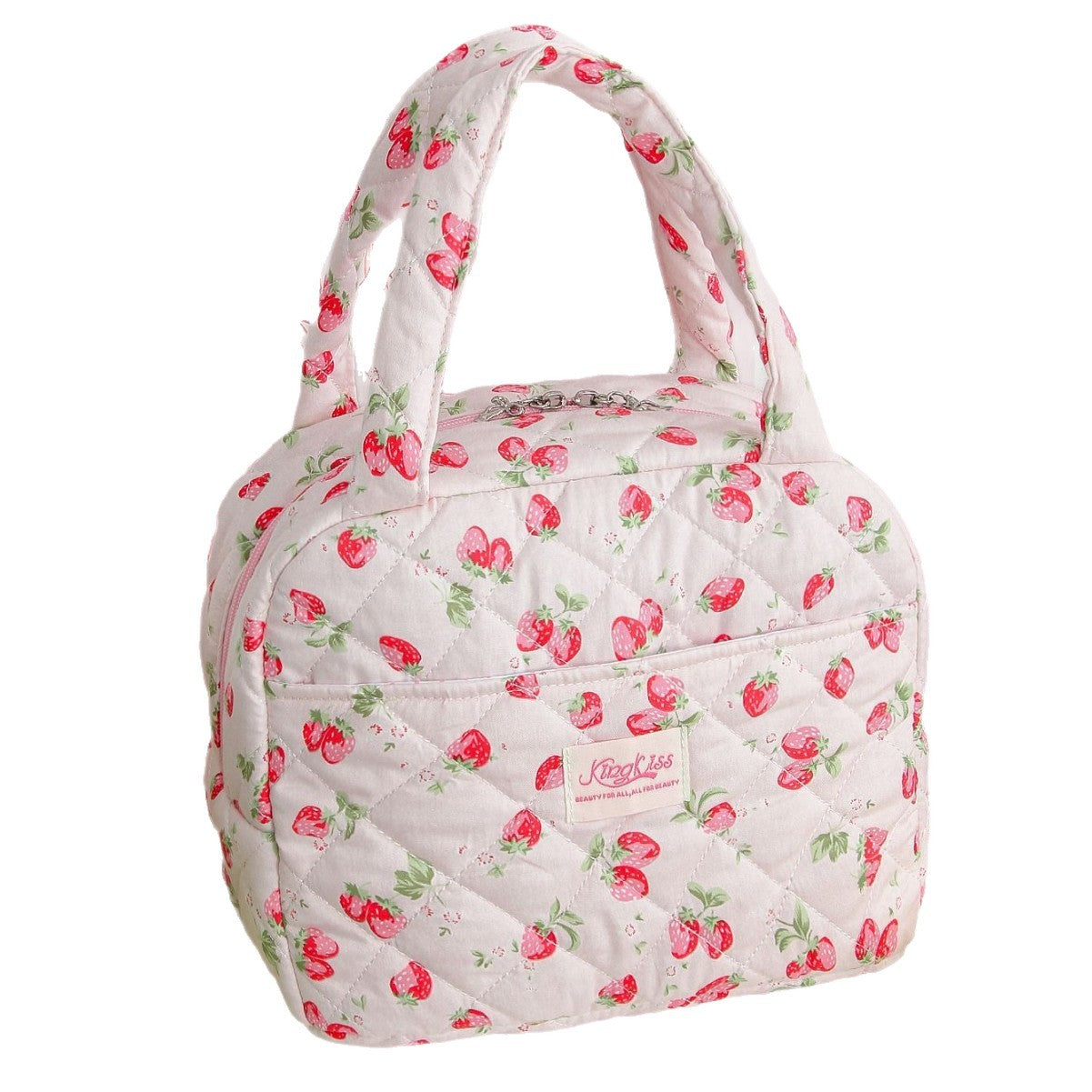 Small Floral Insulated Large Capacity Lunch Bag