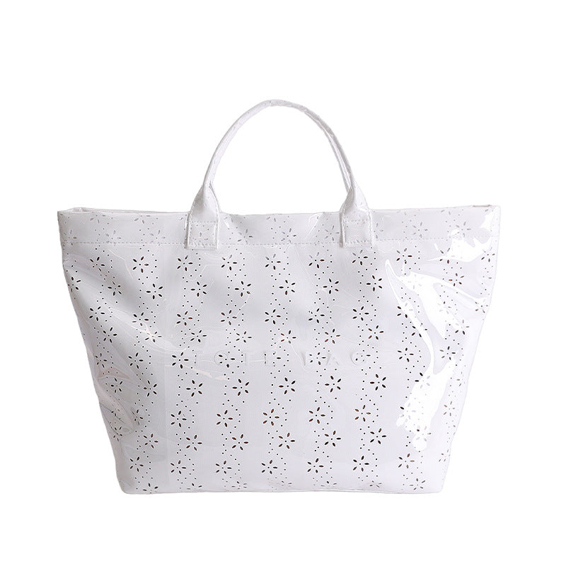 Large Capacity PVC Tote Shoulder Bag