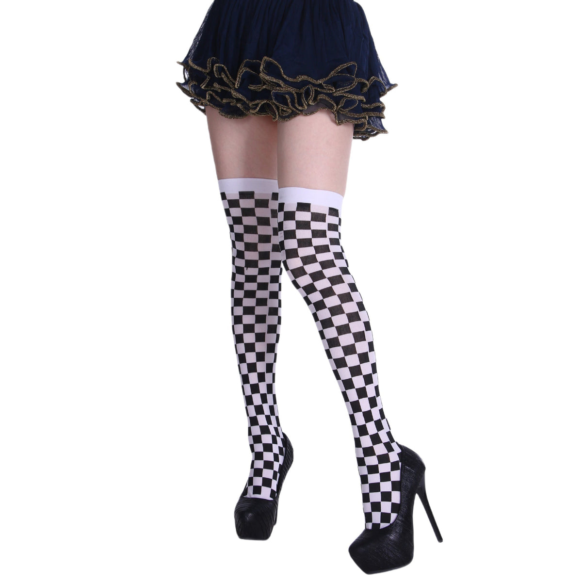 Christmas Halloween Party Knee high Socks Cosplay Apparel Accessories