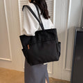 Lightweight Multi Pocket Large Capacity Canvas Tote Bag