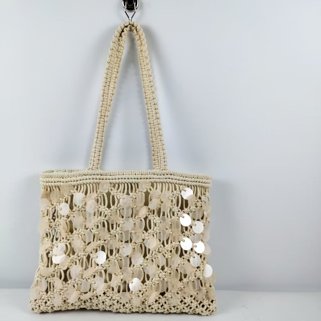 Fashion Casual Handbag 2026 Spring New Woven Bag Versatile Light Luxury Foreign Style Women'S Shoulder Underarm Bag