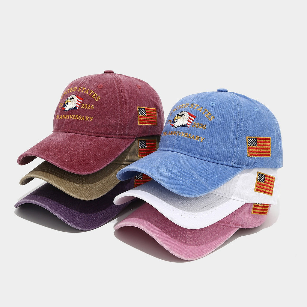 Independence Day 250th Anniversary Eagle Baseball Cap