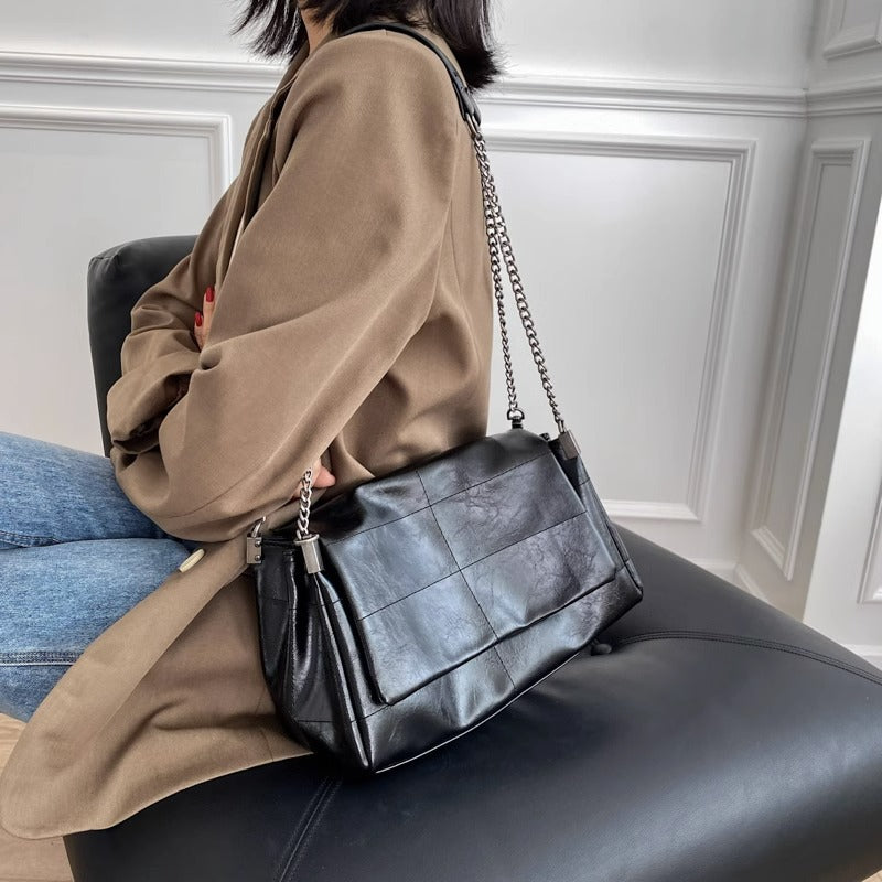 Soft PU Leather Hobo Crossbody Shoulder Bag