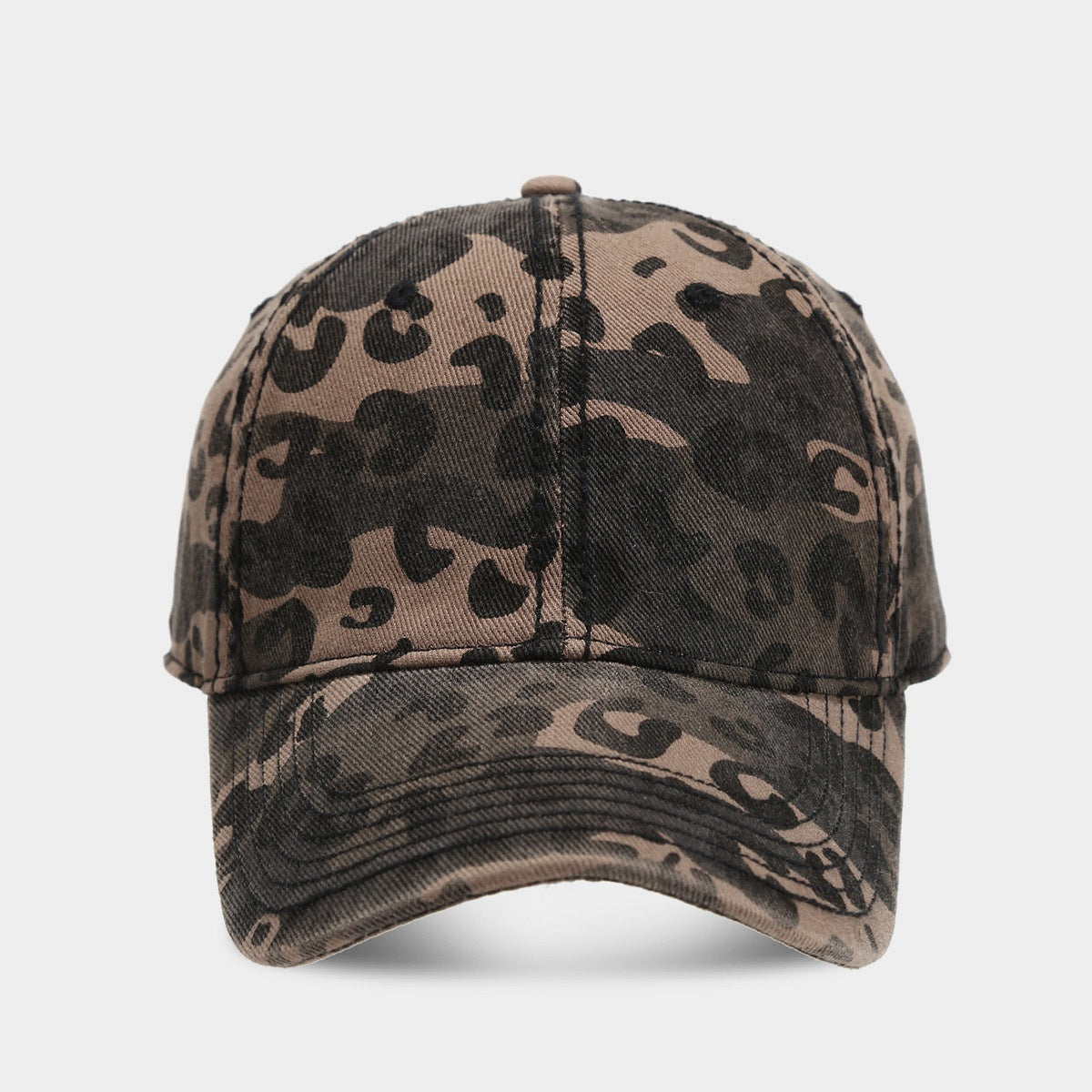 Camouflage Washed Retro Slimming Baseball Cap