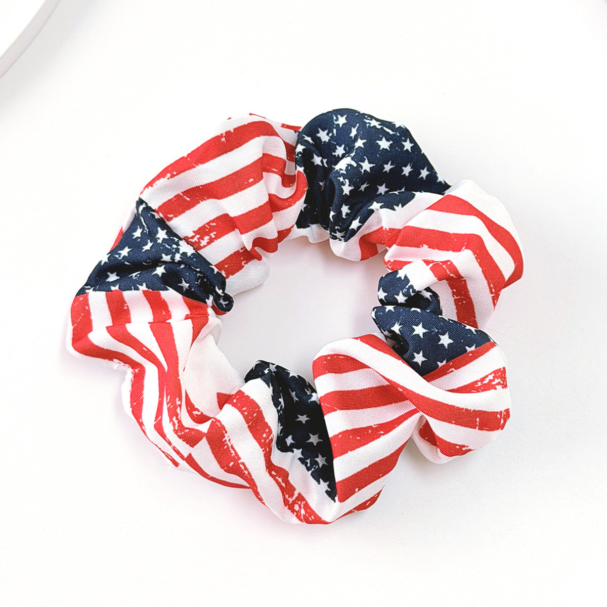 Independence Day American Flag Scrunchie
