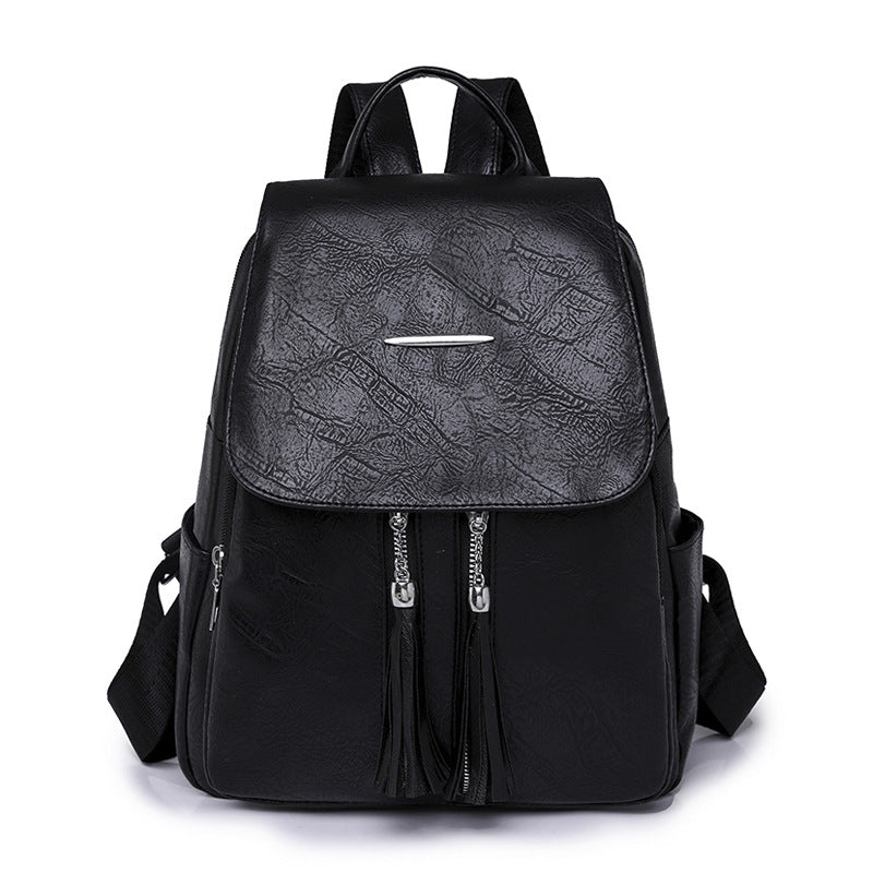 Women Fall Vintage PU Backpack