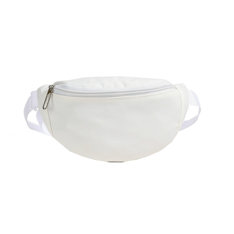 Children's Macaron Color Lightweight Waist Chest Bag