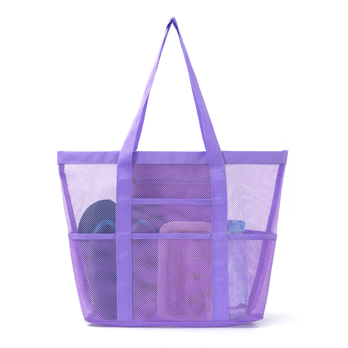 Large Capacity Mesh Beach Swimsuit Storage Bag