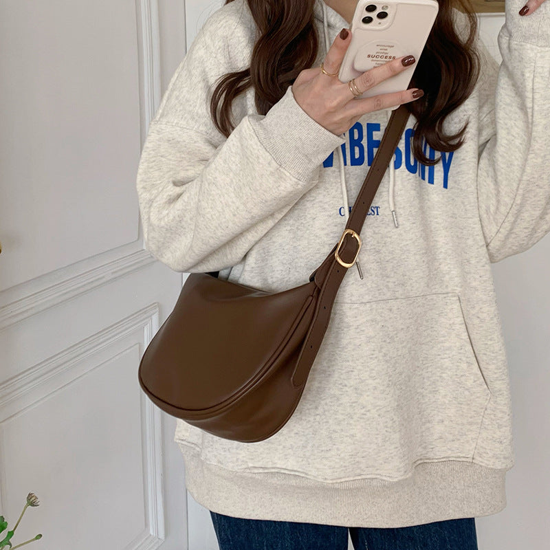 Women Casual Crossbody Dumpling Bag