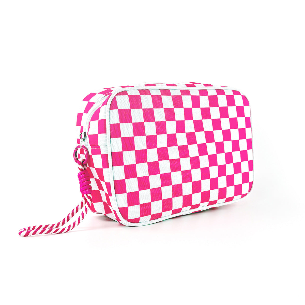 Checkerboard Large-Capacity Waterproof Travel Clutch Bag
