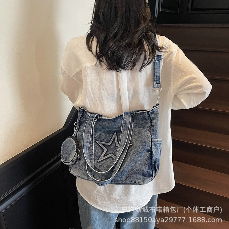 2026 Women Star Commuter Crossbody Tote Bag