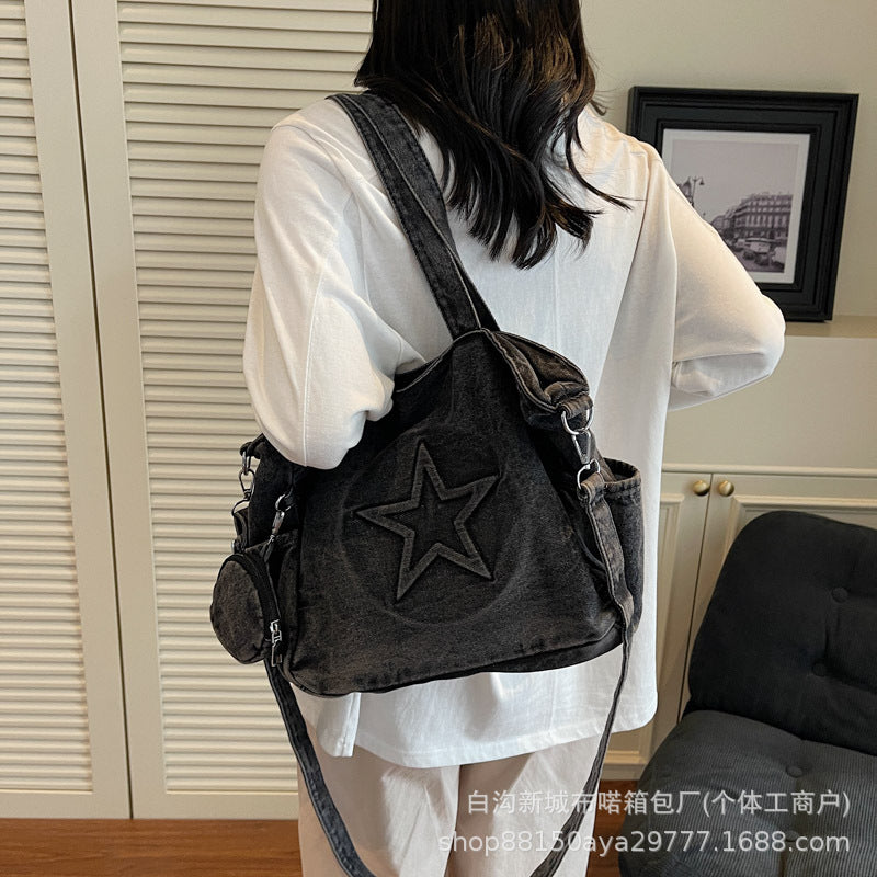 2026 Women Star Commuter Crossbody Tote Bag