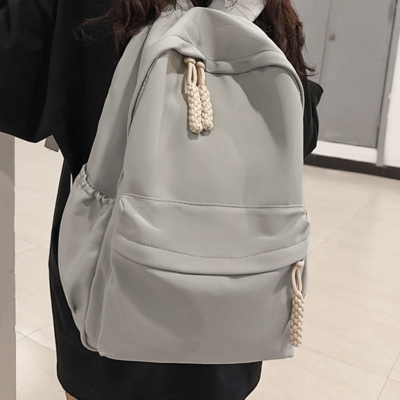 Women Ins Minimalist Korean Casual Large Lightweight Backpack