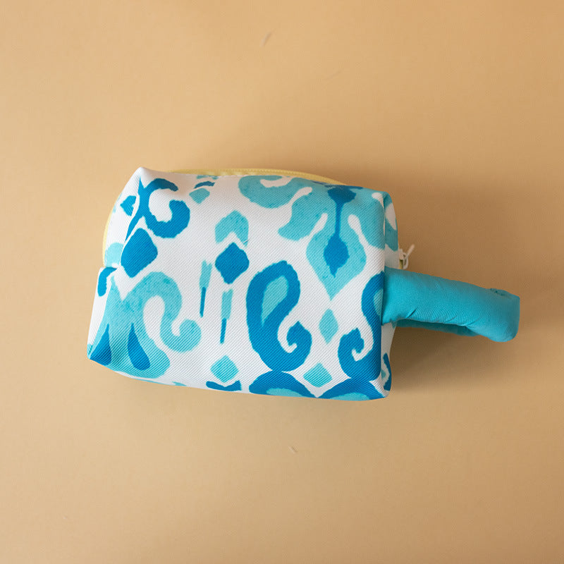 2026 Original Ethnic Pattern Handheld Makeup Waterproof Clutch Pouch