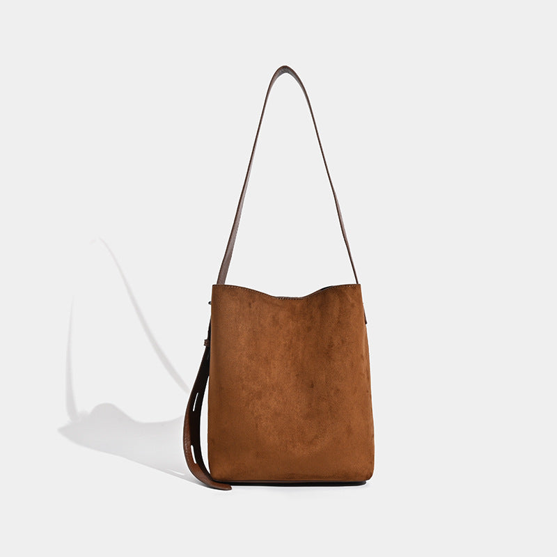 Leopard Print Bucket Shoulder Handbag Tote Bag