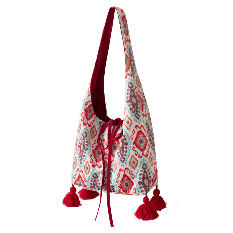 Original Ethnic Pattern Unique Lightweight Shoulder Handheld Bag