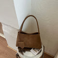 Textured Woven Shoulder Bag for Versatile Everyday Styling