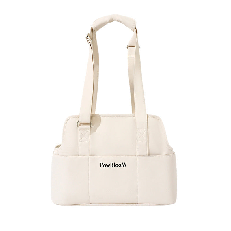 Breathable Pet Carrier Tote Bag with Removable Cushion