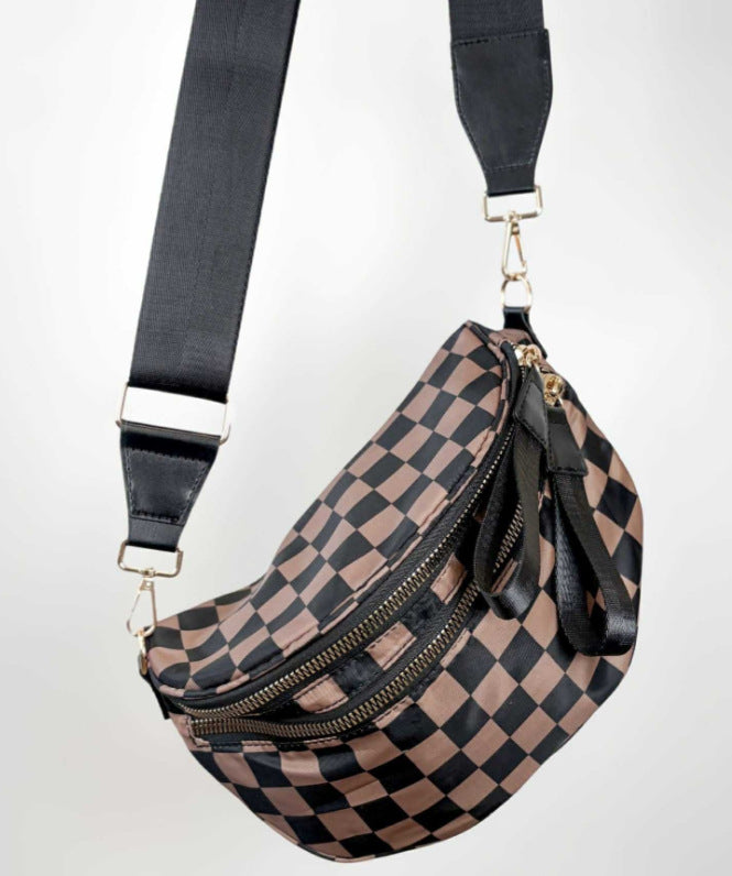 Women Oxford Cloth Large Capacity Shell Crossbody Bag
