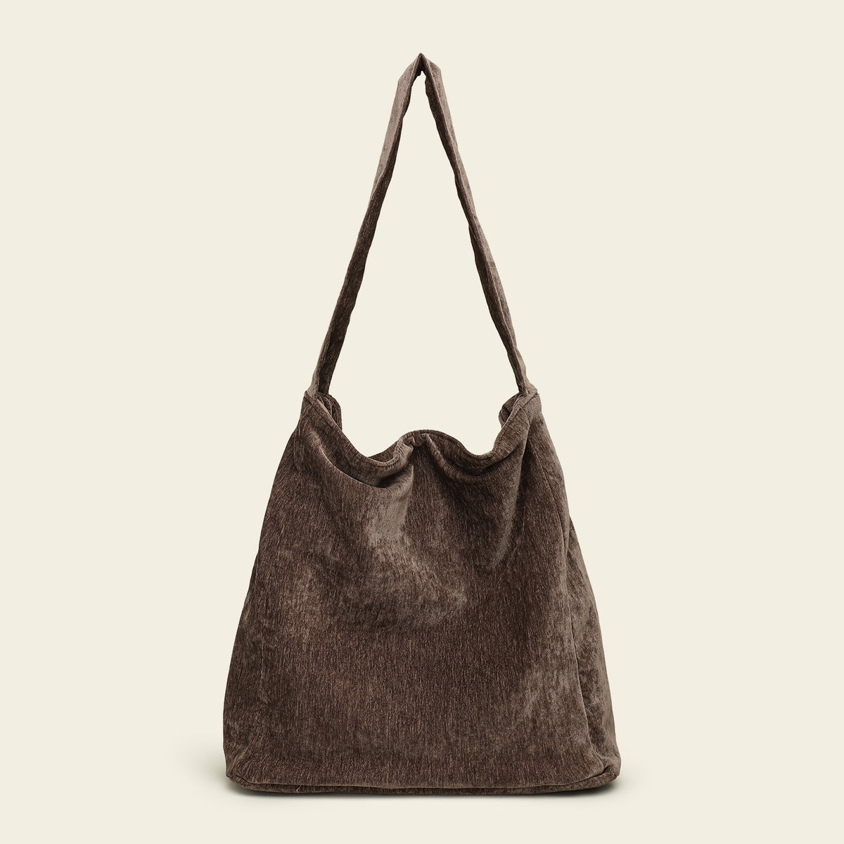 Vintage Corduroy Large Capacity Soft Shoulder Bag