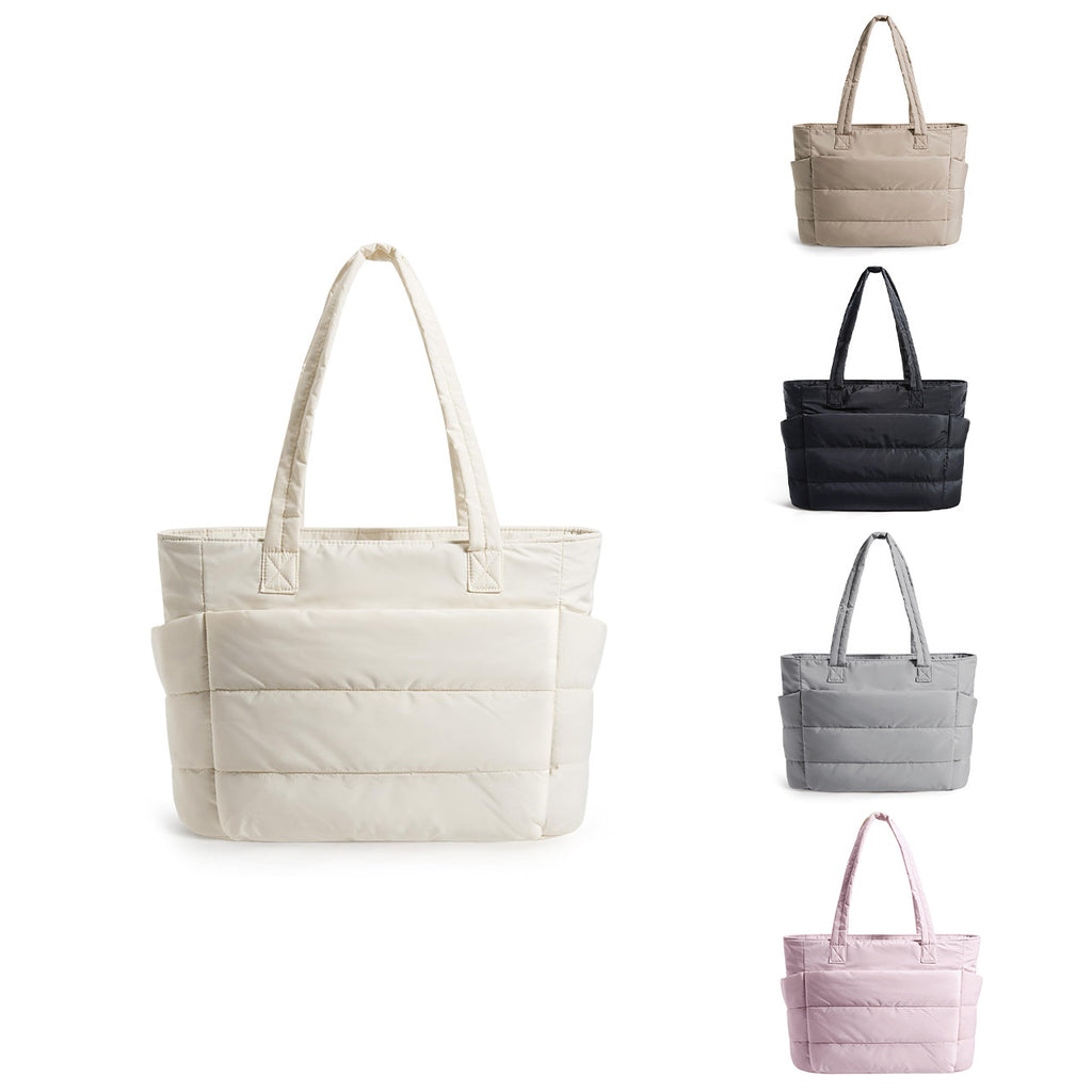 Women's Large Capacity Multi-Compartment Tote Bag