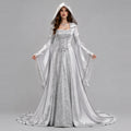 Halloween Hooded Medieval Renaissance Gown