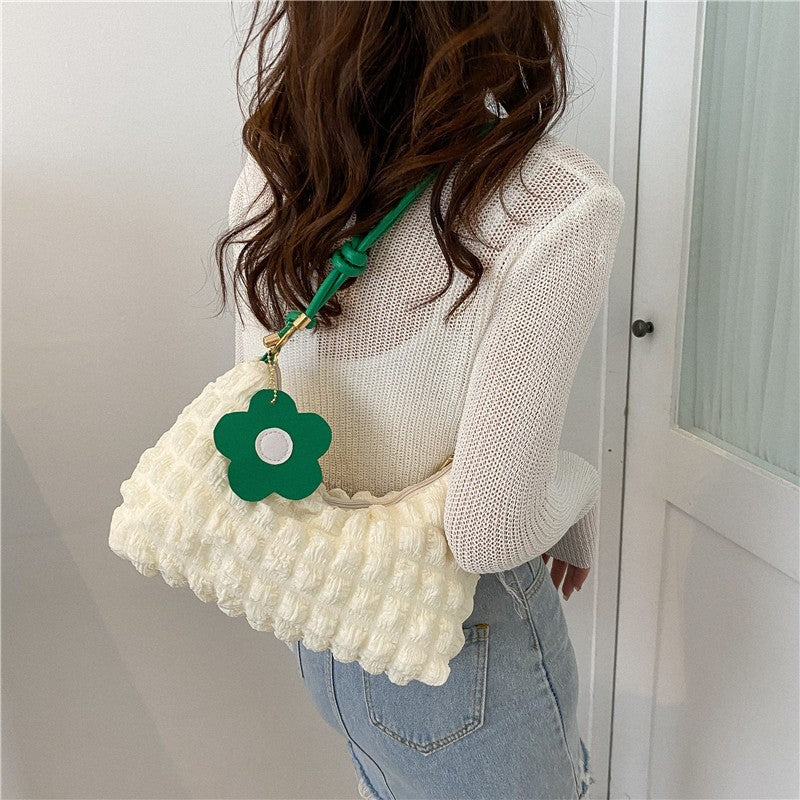 Pleated Puff Underarm Bag