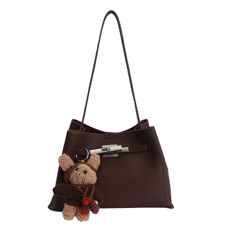 Princess Coffee Bucket Shoulder Crossbody Bag