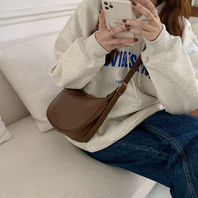 Women Casual Crossbody Dumpling Bag