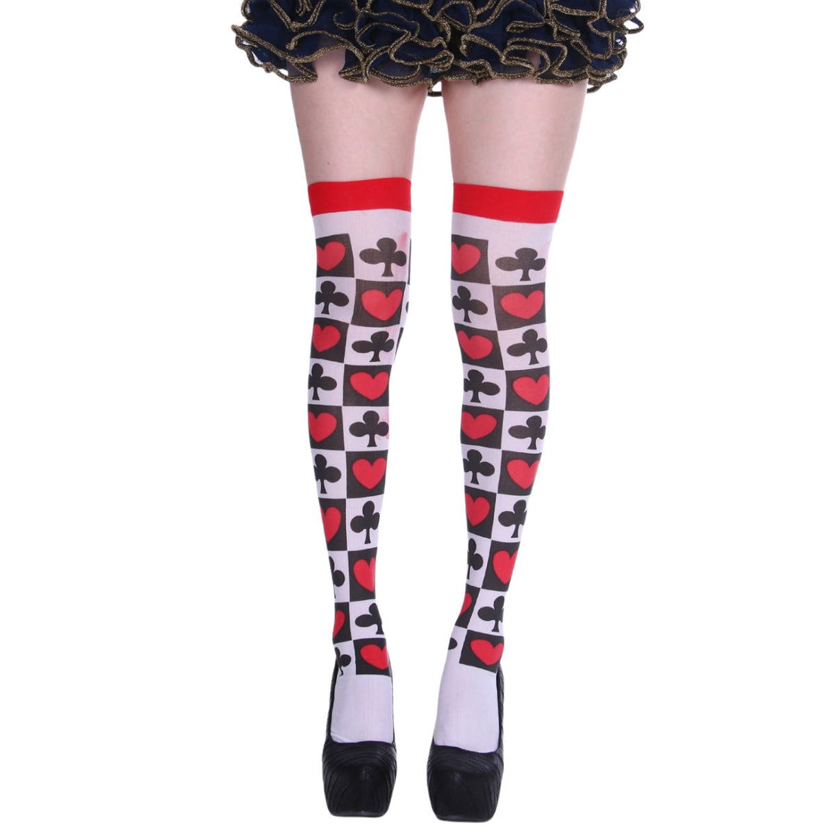 Christmas Halloween Party Knee high Socks Cosplay Apparel Accessories