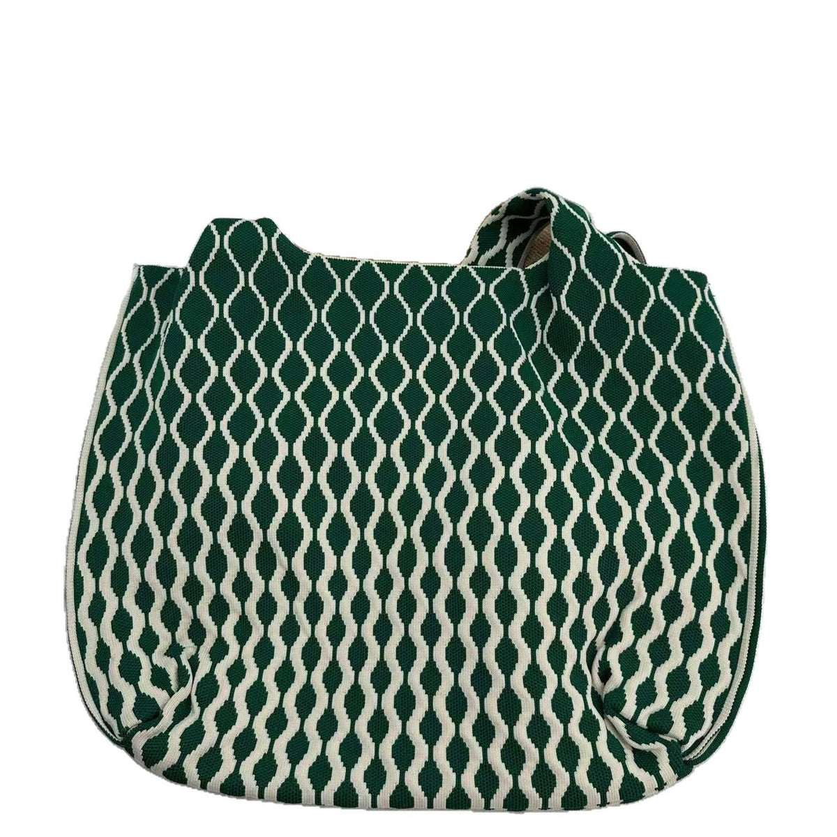 Shoulder Bags, Bucket Bags, Large-Capacity Knit Bags, Tote Bags, Woven Handbags, Women's Bags, Organized, Ombré, Versatile, Fashionable